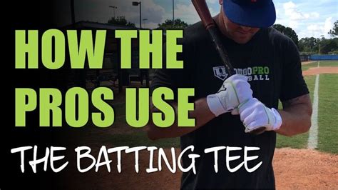 How To Use The Batting Tee Like A Pro Batting Tee Practice How To T Batting Tee