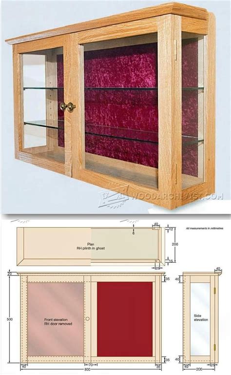 Diy Display Case Plans How To Build A Display Case Doityourself Com