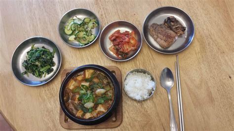 Korean Food Photo My Simple Table Setting For Lunch On