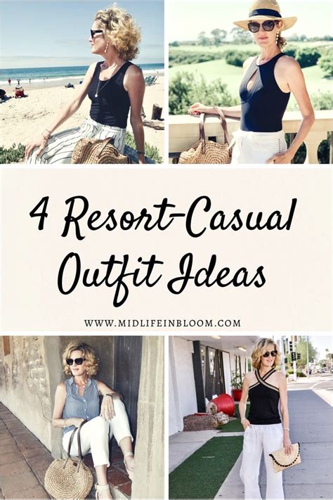 Casual And Chic Resort Outfit Inspiration From Lisa At Midlifeinbloom