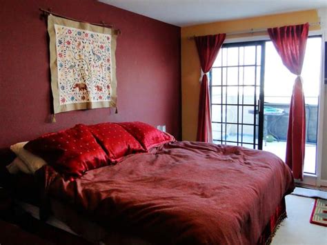 Not only bedroom ideas brown, you could also find another pics such as beige bedroom ideas, burgundy bedroom ideas, brown bedroom walls, cranberry bedroom ideas. Dipped in Cranberry: Monochromatic Rooms