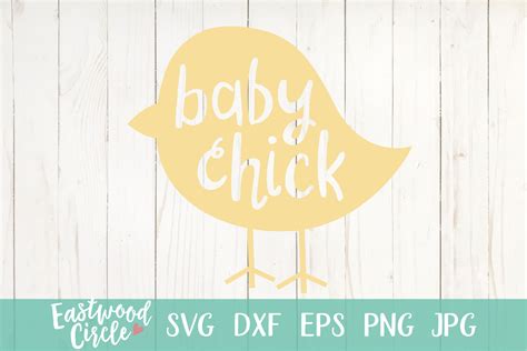 It does not include physical. Baby Chick - An Easter SVG Cut File (209070) | SVGs ...