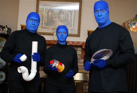Blue Man Group Makeup Costume Mugeek Vidalondon