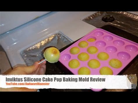 Small and oh so cute, the mixing of cake pops can be made with just about any type of cake and any flavor of frosting. Inviktus Silicone Cake Pop Baking Mold Review - YouTube