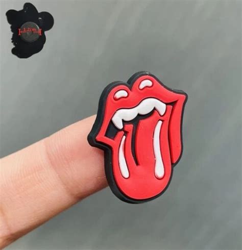 The Rolling Stones Tongue Logo Fridge Magnet Etsy