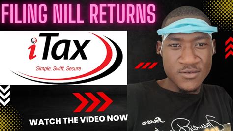 How To File Nil Returns On ITax A Step By Step Guide YouTube