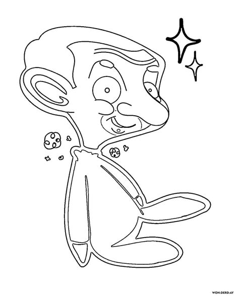 Mr Bean Cartoon Ausmalbilder Mr Bean Ausmalbilder 10 Beste Mr Bean