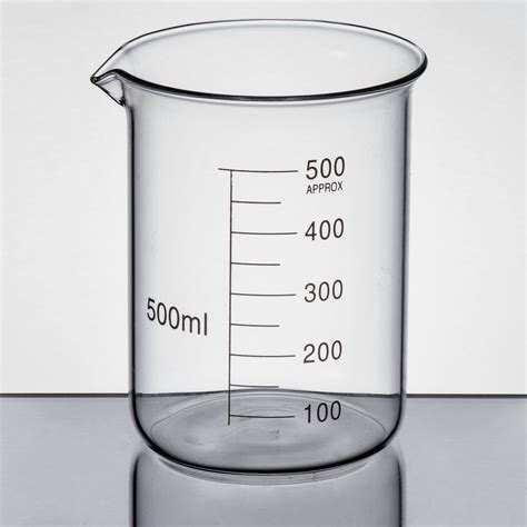 Libbey 56806 Chemistry Bar 17 Oz 500 Ml Beaker Glass 6 Case