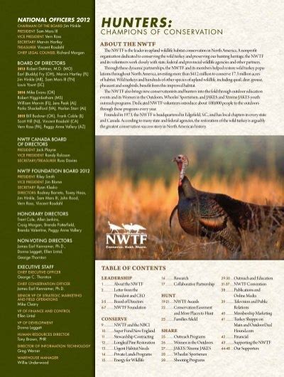 hunters national wild turkey federation