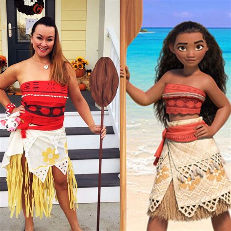 Moana Dress Ready To Ship Maui Costume Disney Outfit Moana Birthday Moana Costume For Woman