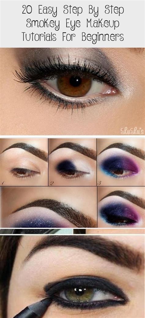 20 Easy Step By Step Smokey Eye Makeup Tutorials For Beginners Makeup