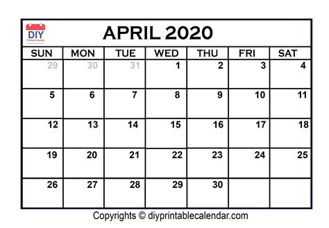 Get Calendar 2020 That Can Be Edited Calendar Printables Free Blank