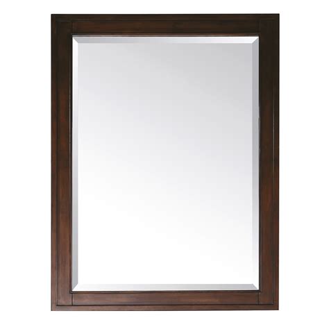 Shop Avanity Madison 24 Inch Mirror In Tobacco Finish Free Shipping