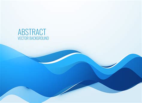 Stylish Blue Wavy Abstract Background Download Free Vector Art Stock