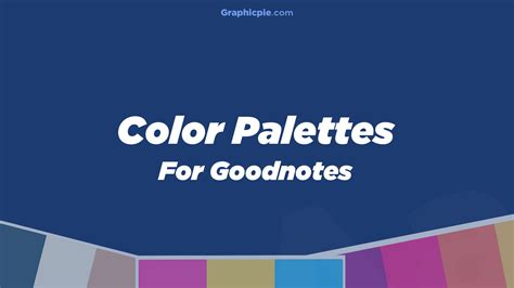 Best Aesthetic Goodnotes Color Palettes Graphic Pie