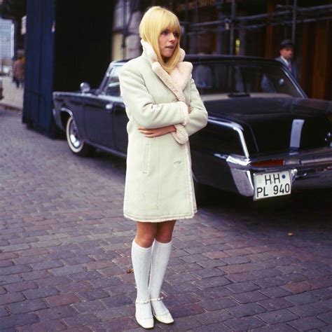 france gall preppy look preppy style long white socks 70s girl 60s and 70s fashion french