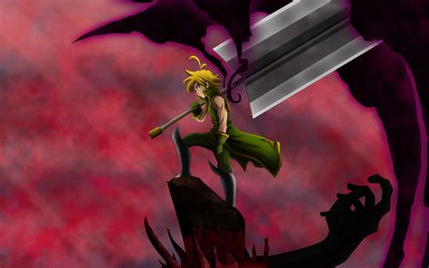 Meliodas |the seven deadly sins| hero| boy| sir| dragon's sin of wrath| captain| demon prince| anime Download 3840x2400 wallpaper meliodas, the seven deadly ...
