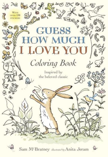 Guess How Much I Love You Coloring Book By Sam Mcbratney Anita Jeram