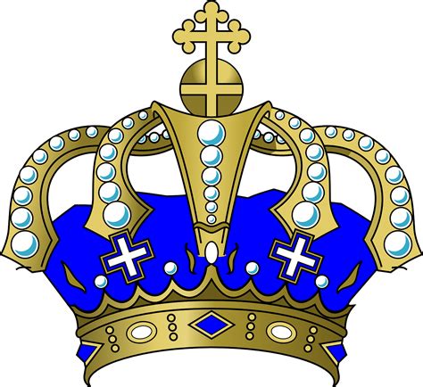 Royal Blue Crown Clipart Full Size Clipart 1918488 Pinclipart