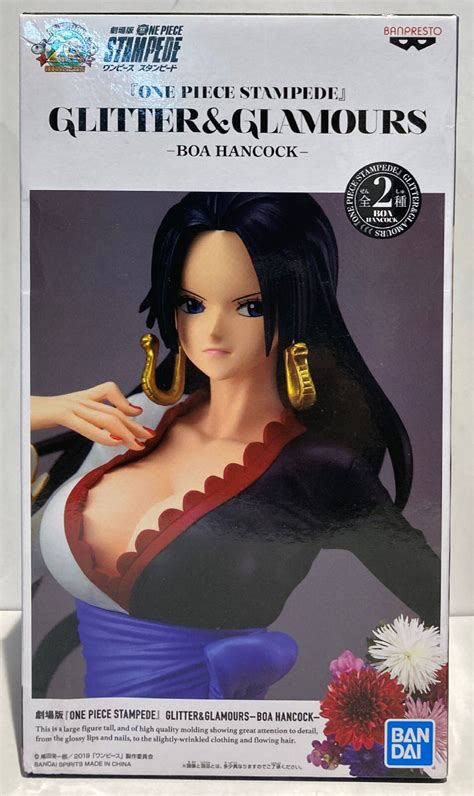 Bandai Spirits Glitter And Glamours Movie Version One Piece Stampede Boa Hancock A Black Dress