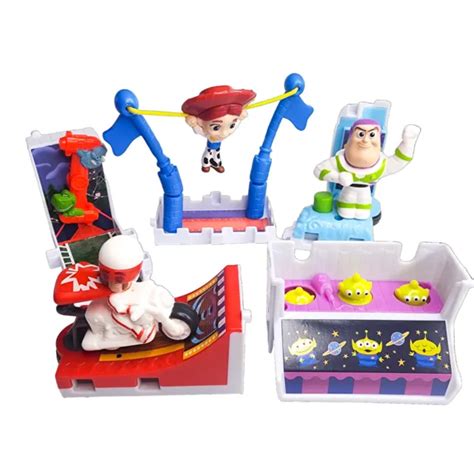 Mcdonalds Happy Meal Toys Disney Pixar Toy Story 4 2019 Lot Of 5 Buzz
