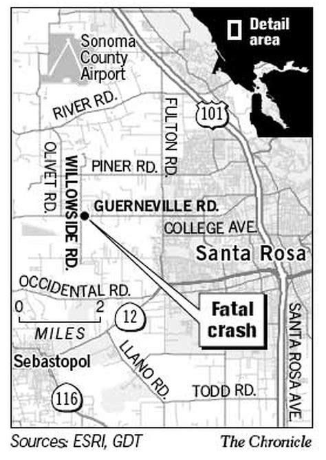 SONOMA COUNTY / Criminal probe into fatal car crash / Abandoned vehicle