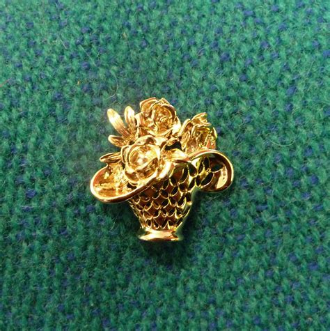 Vintage Ajc Brooch By The American Jewelry Chain Company Etsy
