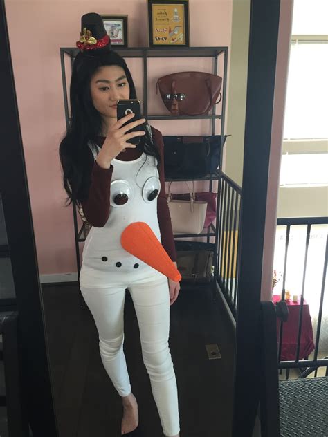 Diy Snowman Costume