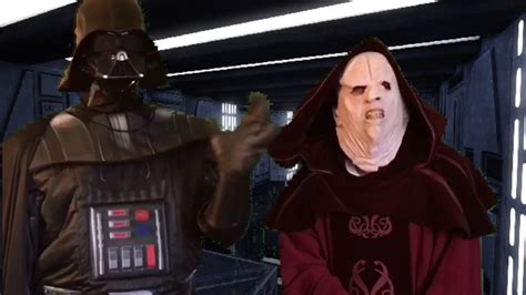 Darth Vader Vs Emperor Palpatine Youtube