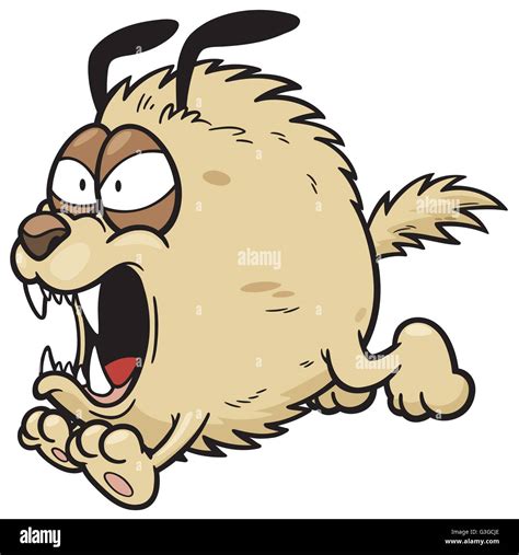 Vector Illustration Of Angry Dog Stock Vector Image And Art Alamy
