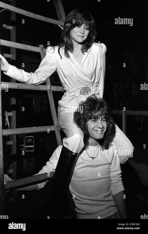 Valerie Bertinelli And Eddie Van Halen April 13 1982 Credit Ralph
