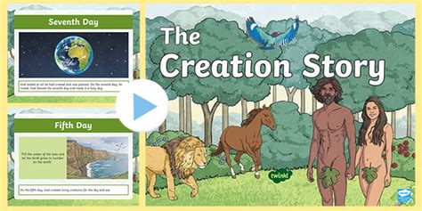 Creation Story For Kids Bible Teaching Wiki Twinkl