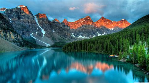 Papel De Parede 3840x2160 Px Parque Nacional De Alberta Canadá