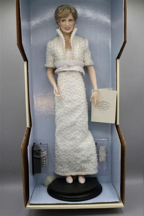 Franklin Heirloom Dolls Diana Princess Of Wales Porcelain Etsy