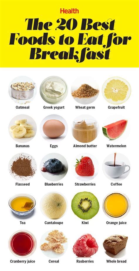 The Healthiest Foods To Eat For Breakfast Healthy Breakfast Good