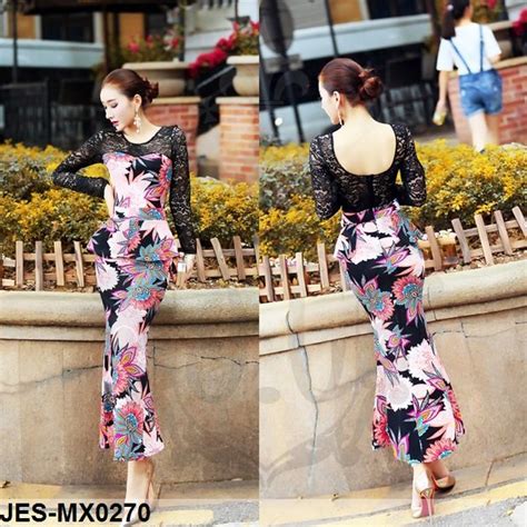 Jual Jes Mx0270 Backless Longdress Maxi Dress Sexy Import Korea Baju Pesta Gaun Malam Wanita Di