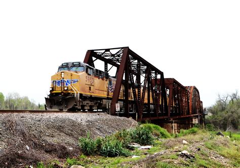 Through Truss Railroad Bridge Brazos River Richmond Tex Flickr