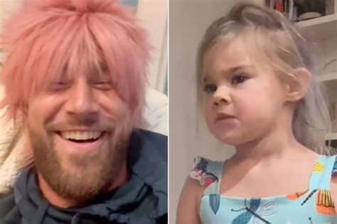 Jason Kelces Daughter Yells At Travis Kelce For Being Naughty And Sneaky While Wearing Her