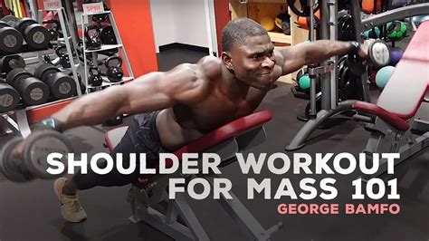 Shoulder Workout For Mass 101 Youtube