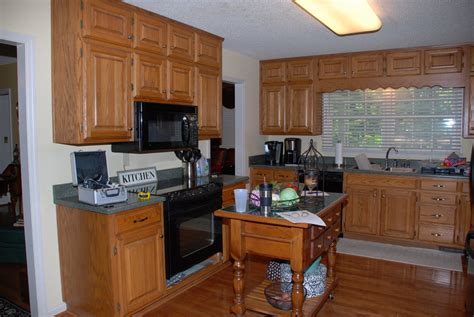 All kitchen cabinets at menards®. Remodelaholic | From Oak Kitchen Cabinets to Painted White ...