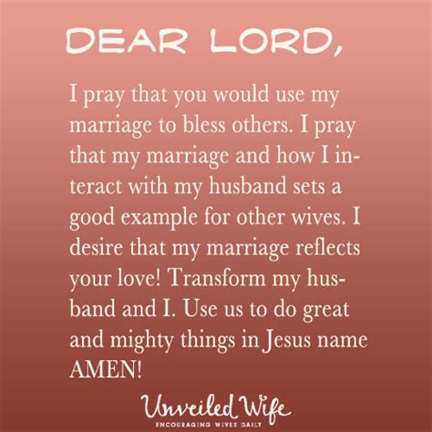 Get a new or duplicate marriage license. Prayer: God Use My Marriage