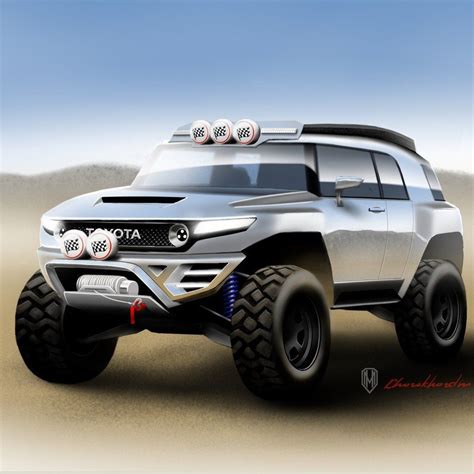 Toyota Fj Cruiser Off Road Concept Design Vehículos Todoterreno