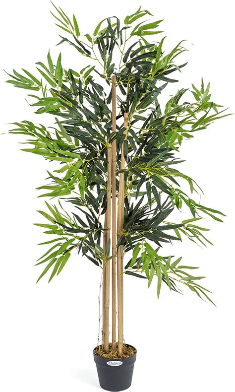 Christow Artificial Bamboo Plant In Pot Large 3ft 4ft 5ft Tall Indoor