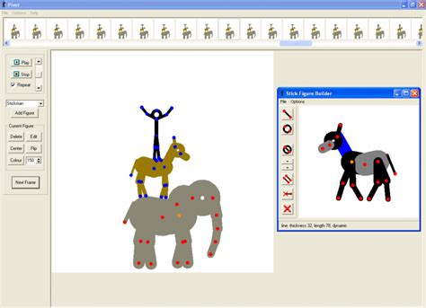 Pivot Stick Figure Editor Is A Great Animation Tool For