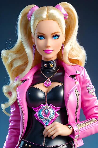Premium Ai Image Barbie Like Model With Full Body Blonde Hair Blue Eyes Realist Cinematic