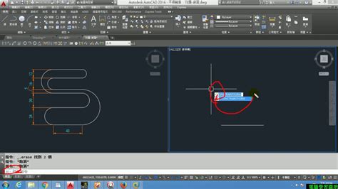 【autocad 2016 2d教學】027 偏移複製與動態輸入 Youtube