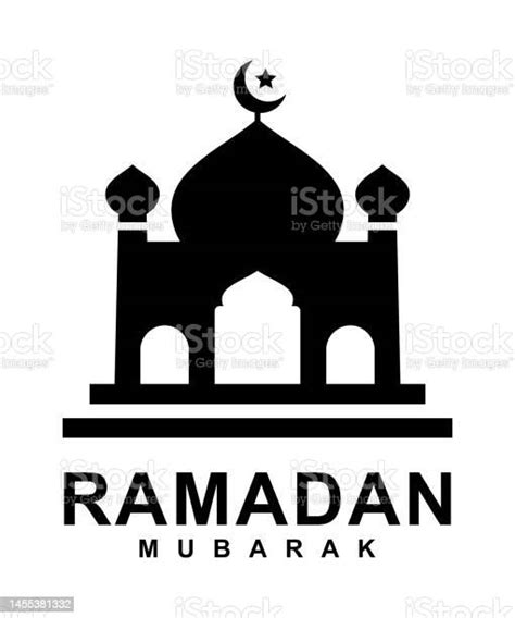 Ramadan Simple Flat Logo Vector Illustration Ramadan Logo Mosque Logo