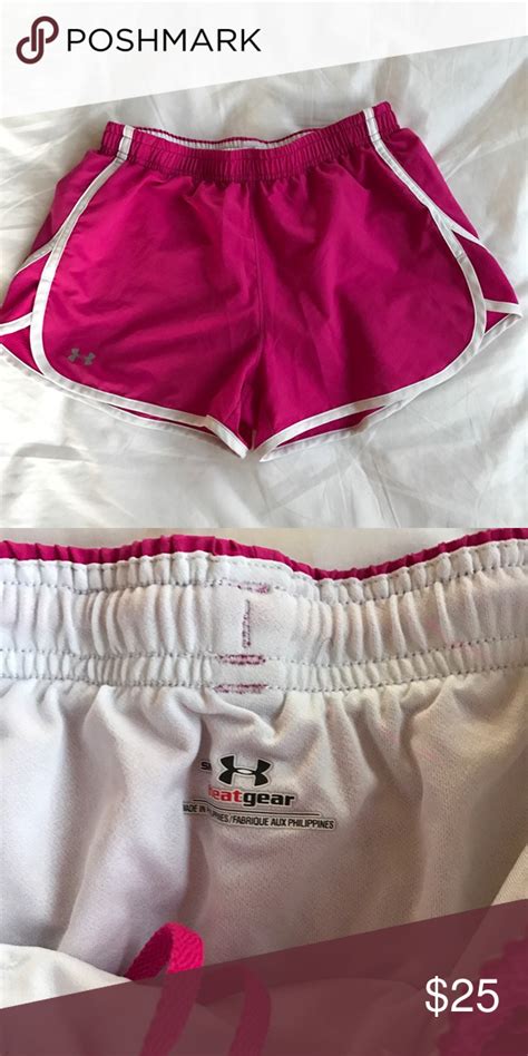 Under armour will donate up to $1 million to support good sports' efforts in ensuring youth sports leagues have necessary equipment. Under Armour Pink Runnjng Shorts - Small Pink heat gear ...