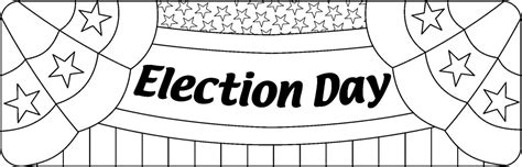 Election Day Clipart Black And White 10 Free Cliparts Download Images