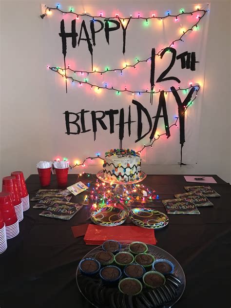 11 Stranger Things Themed Party Ideas For Your Birthday! | Stranger